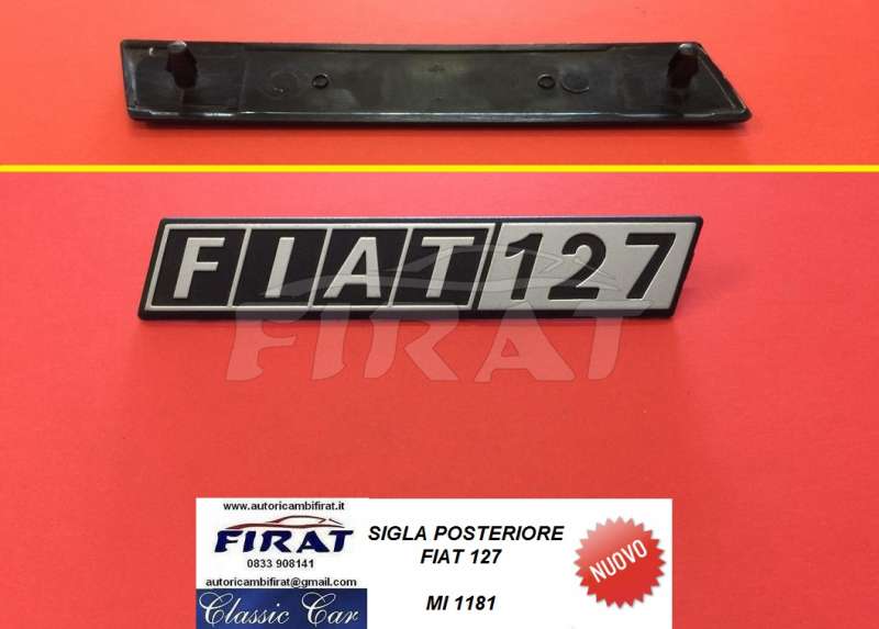 SIGLA FIAT 127 POST. (1181)